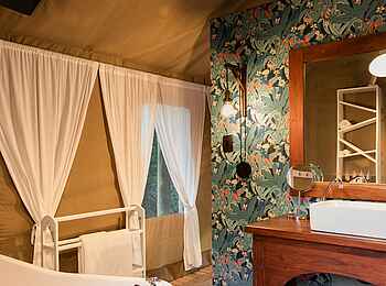 Thamo Telele Camp: Gästebad Thamo Telele Camp: Gästebad