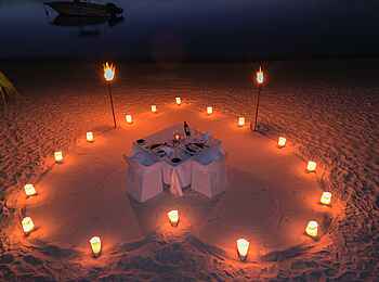 Trou Aux Biches Beachcomber Golf Resort & Spa: Private Dinner Trou Aux Biches Beachcomber Golf Resort & Spa: Private Dinner