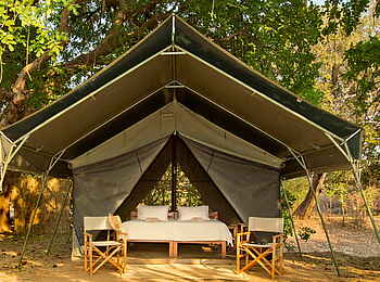 Mapazi Camp: Gästezelt