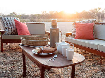 Nkonzi Bush Camp: Kaffee Nkonzi Bush Camp: Kaffee