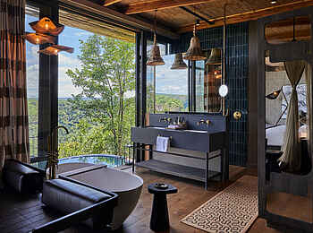 Bupenyu Lodge: Luxury Villa Blick hinaus
