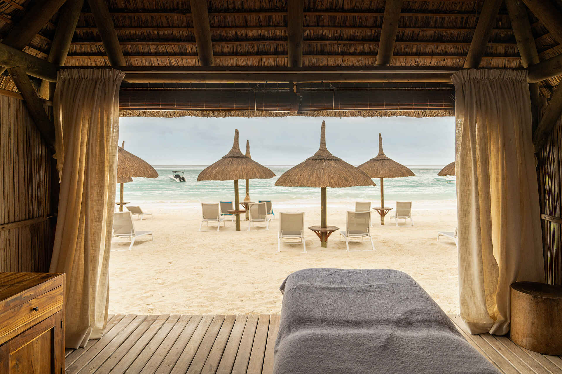 Constance Sakoa Boutik: Im Spa