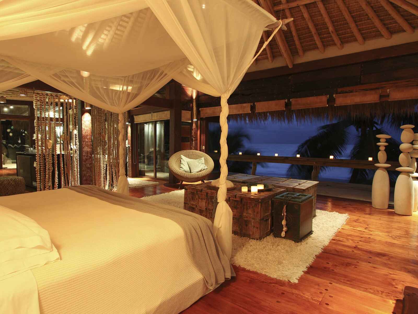 North Island: Aussicht am Abend North Island: Aussicht am Abend