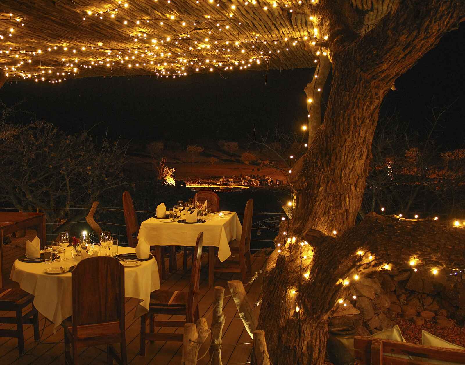 Okutala Lodge: Dining Okutala Lodge: Dining