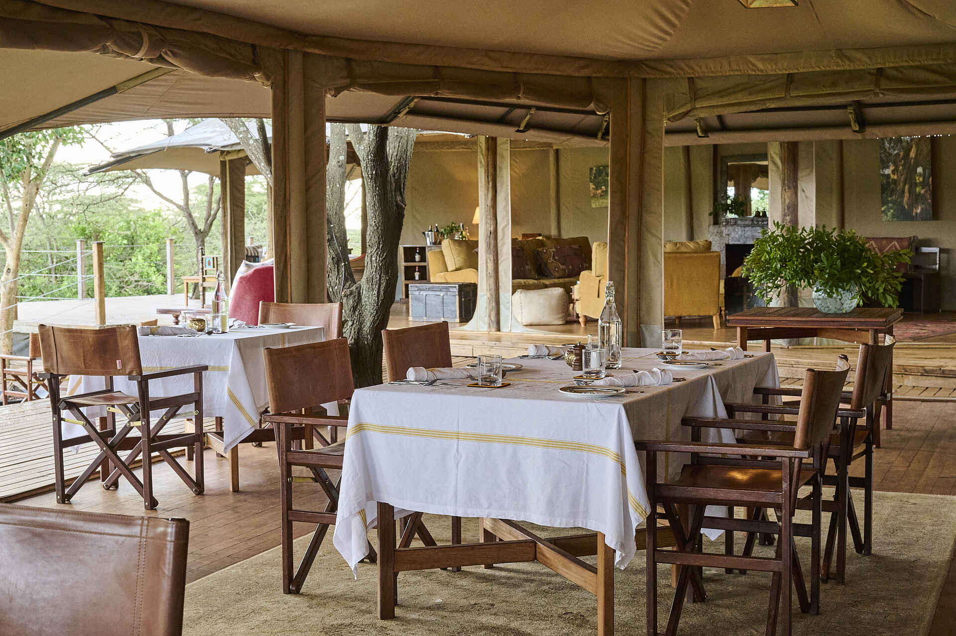 Saruni Leopard Hill: Der Essbereich