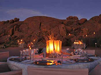 Sossusvlei Lodge: Bush Dinner