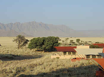Sossusvlei Lodge: Gute Aussicht