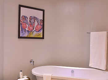 Victoria Falls Safari Lodge: Badewanne