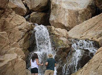 Wayo Manyara Green Camp: Endabash Wasserfall