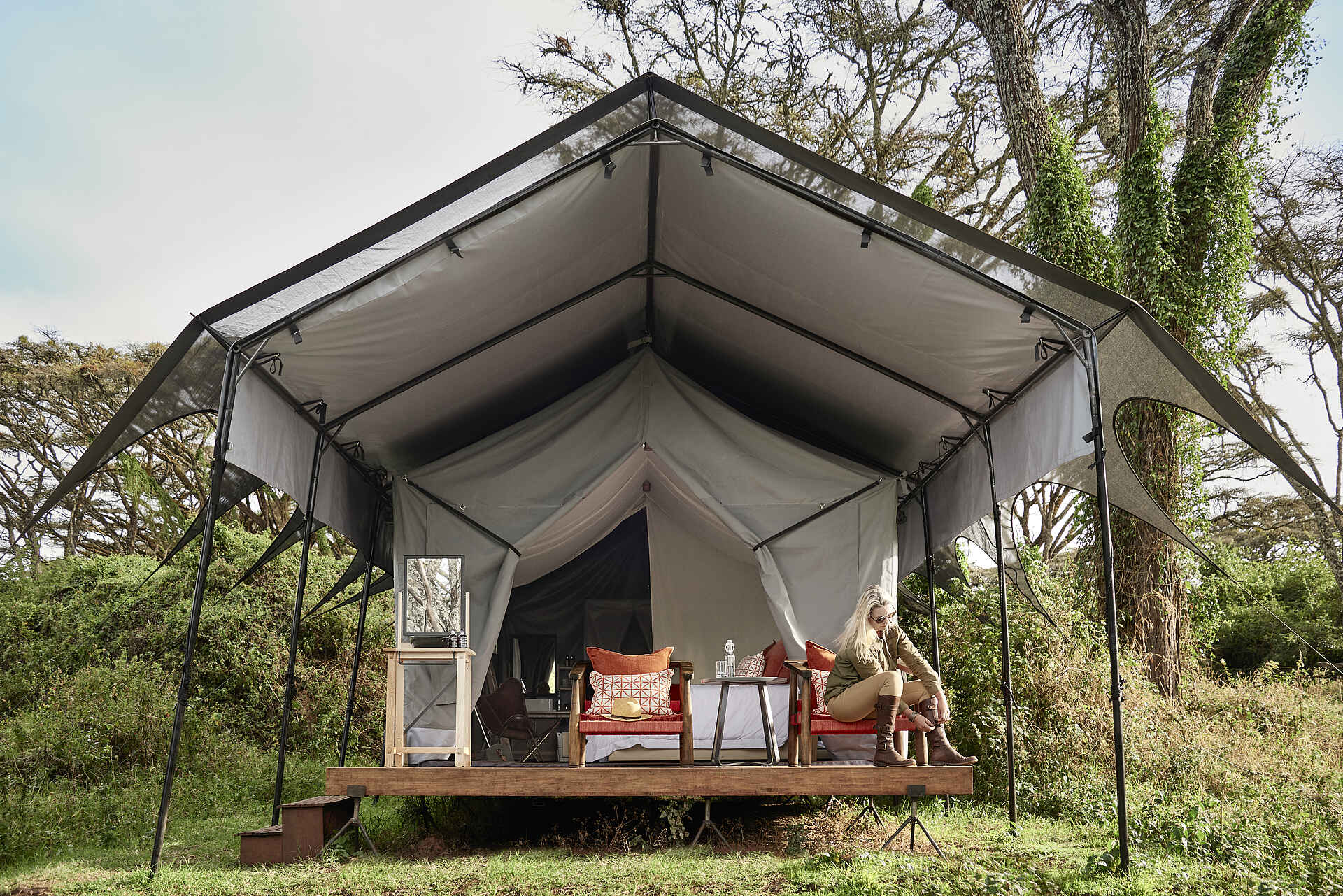 Sanctuary Ngorongoro Crater Camp: Zelt