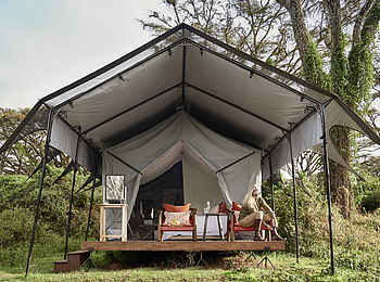 Sanctuary Ngorongoro Crater Camp: Zelt