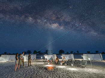 Time + Tide Nsolo: Sleep out und Lagerfeuer