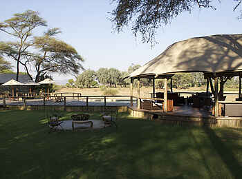 Anabezi Luxury Tented Camp: Gepflegte Anlage
