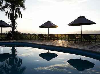 Maramboi Tented Camp: Swimming Pool Maramboi Tented Camp: Swimming Pool