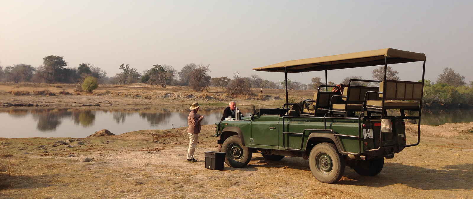 Musekese Camp: Game Drive Vehicle Musekese Camp: Game Drive Vehicle