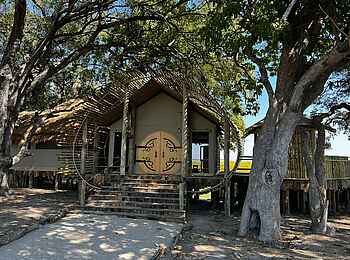 Sitatunga Private Island Camp: Ein Gästebungalow