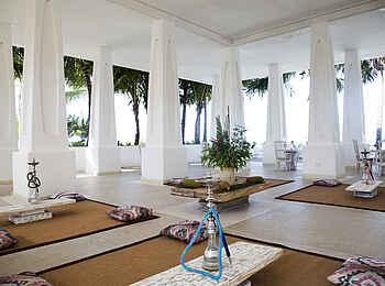 The Aiyana: Sitzecken mit Wasserpfeifen The Aiyana: Sitzecken mit Wasserpfeifen