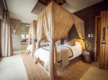 Sabi Sabi Bush Lodge: Schlafzimmer 2 der Villa Sabi Sabi Bush Lodge: Schlafzimmer 2 der Villa