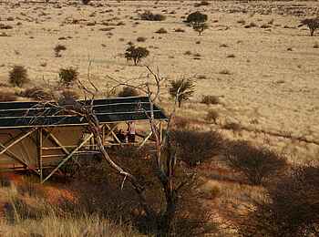 Teufelskrallen Tented Lodge: Platform mit Ausblick Teufelskrallen Tented Lodge: Platform mit Ausblick