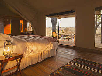 Verney's Camp: Bett in Gästeunterkunft