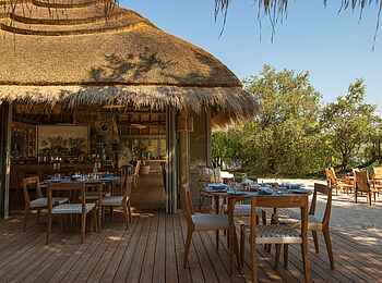 Mpala Jena Camp: Auf der Terrasse Mpala Jena Camp: Auf der Terrasse