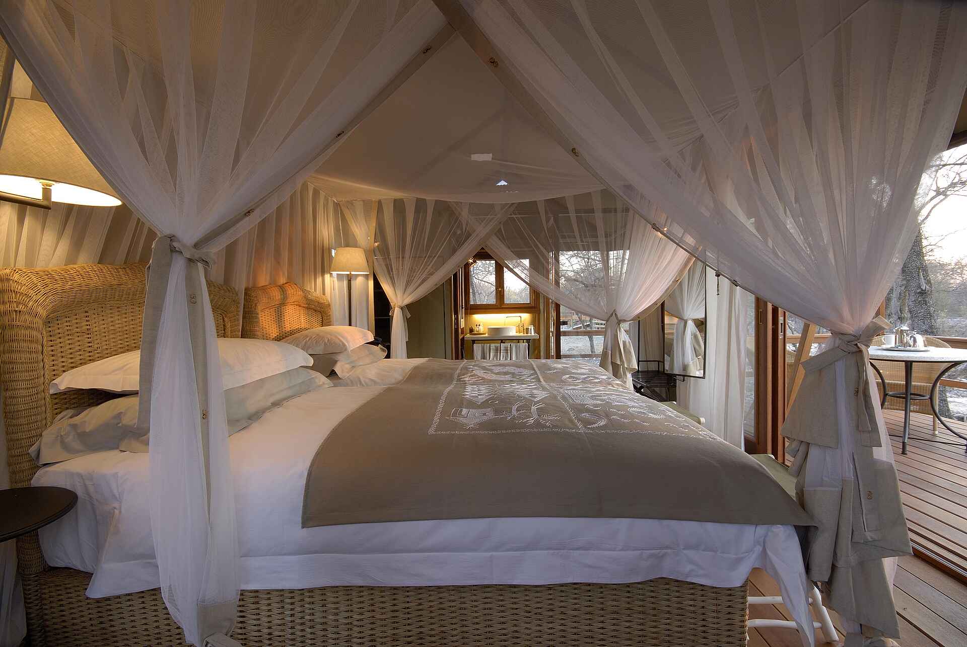 Mushara Outpost: Aufgebettet