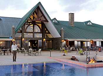 Ngorongoro O'ldeani Mountain Lodge: Zentralbereich