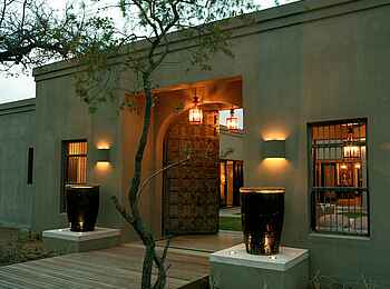 Royal Malewane: Eingangstor