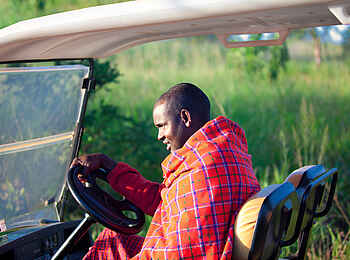 Soroi Serengeti Lodge: Massai-Guide Soroi Serengeti Lodge: Massai-Guide