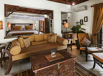 The Palms Zanzibar: Wohnbereich in der Villa The Palms Zanzibar: Wohnbereich in der Villa