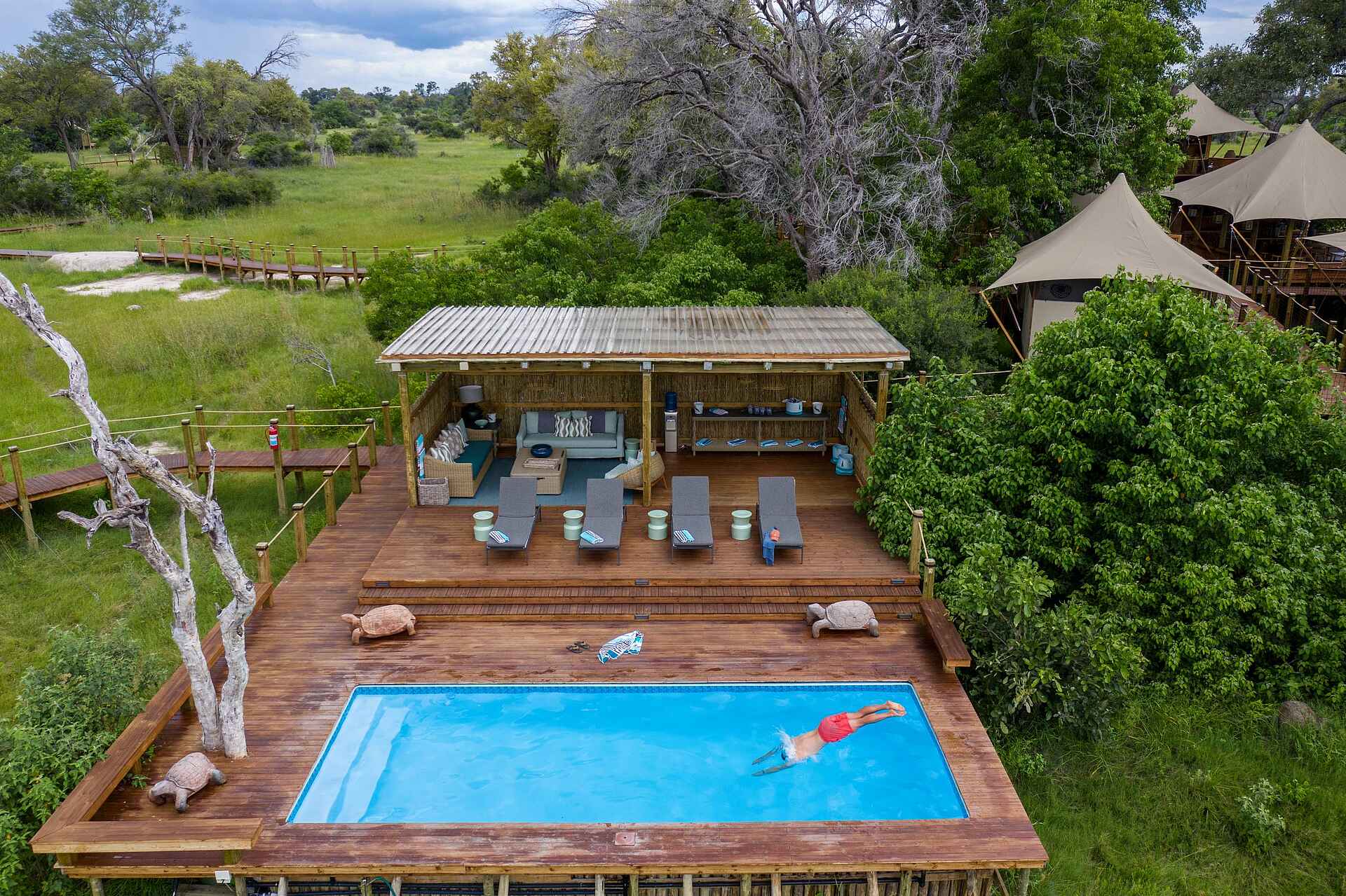 Tuludi Camp: Der Pool