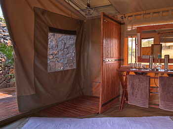 Naboisho Camp: Badezimmer