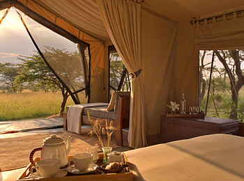 Naboisho Camp: Lichtdurchflutetes Zelt