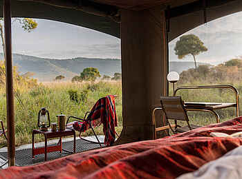 Angama Safari Camp: Blick hinaus
