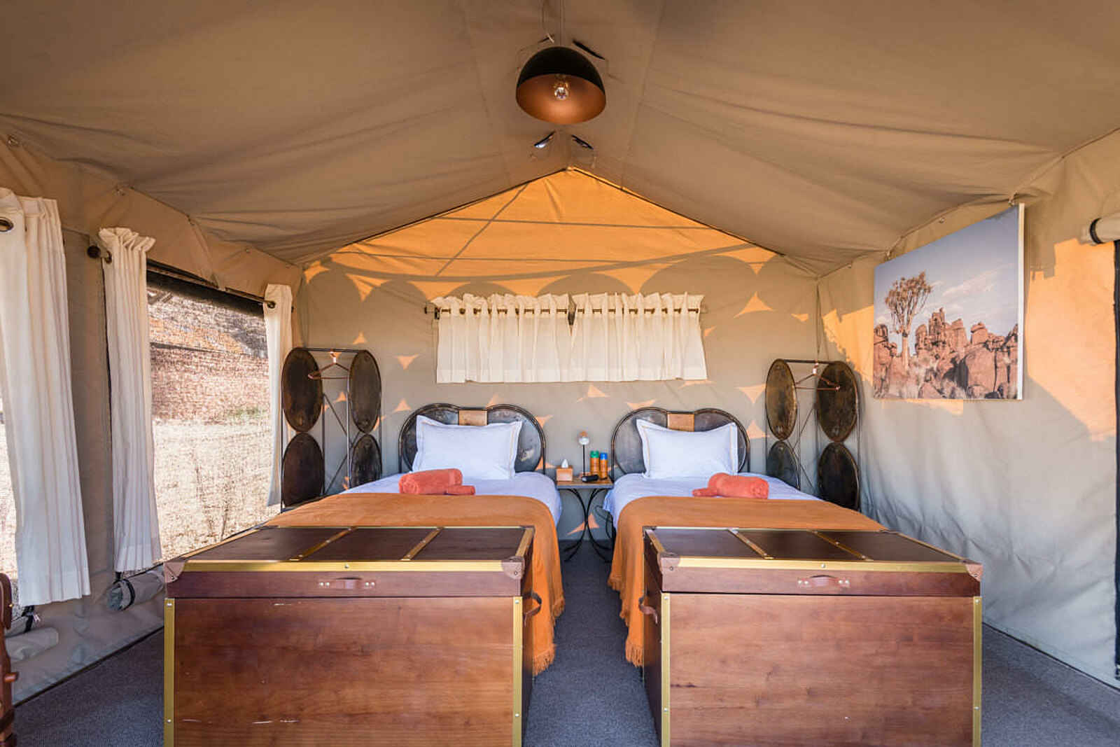 Camp Sossus: Zweibettzelt Camp Sossus: Zweibettzelt