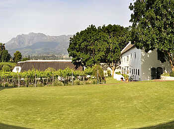 Grande Roche Hotel: Gartenanlage