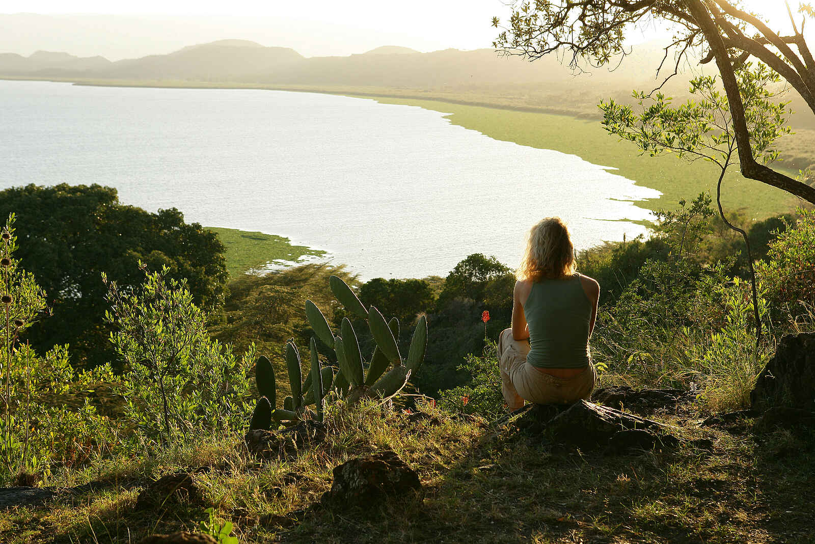 Loldia House: Tolles Panorama auf den Naivasha See von der Unterkunft aus Loldia House: Tolles Panorama auf den Naivasha See von der Unterkunft aus