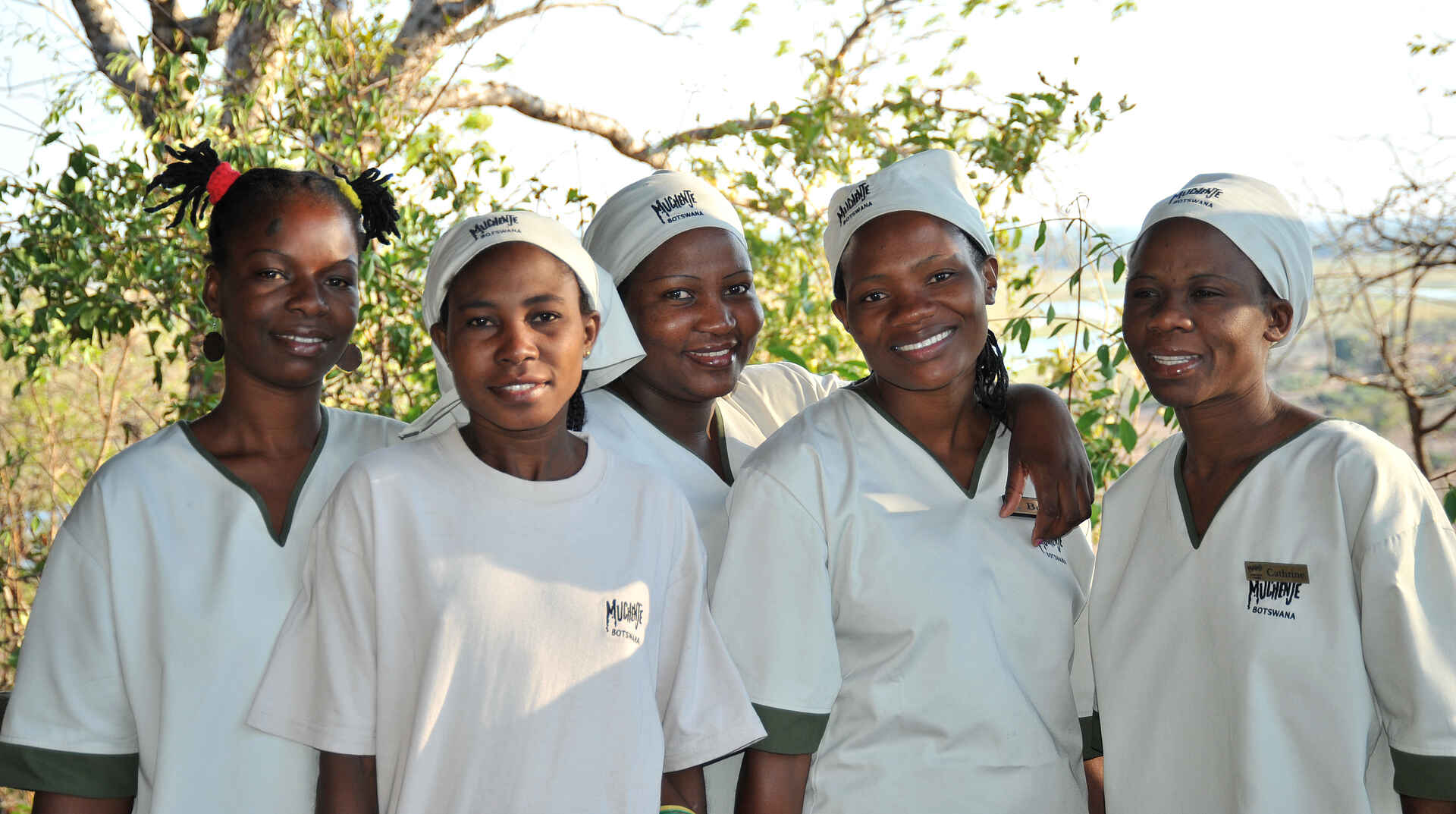 Chobe National Park, Chobe River, Liambezi, Muchenje Safari Lodge, Küchenpersonal, Chobe River Front