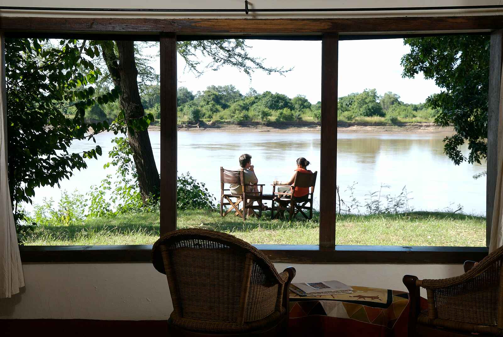 Nkwali Camp: Nachmittagspause Nkwali Camp: Nachmittagspause