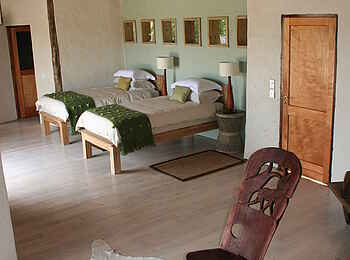 Nxai Pan Camp: Perspektive im Gästechalet