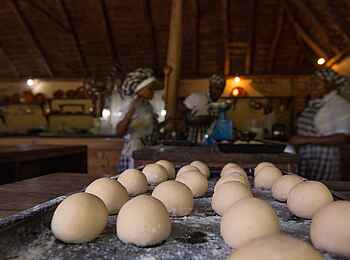 Rivertrees Country Inn: Küche