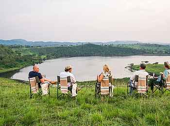 The River Station Lodge: Sundowner mit Ausblick The River Station Lodge: Sundowner mit Ausblick