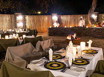 Inyati Game Lodge: Die Boma