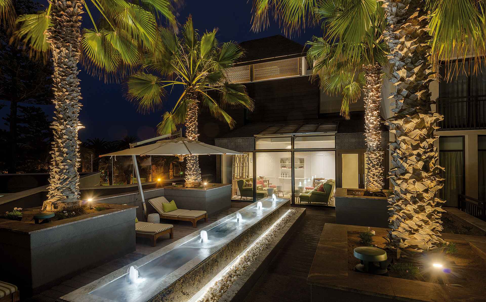 O&L Leisure Hotels and Lodges, Strand Hotel Swakopmund, Swakopmund, Brunnen, Innenhof