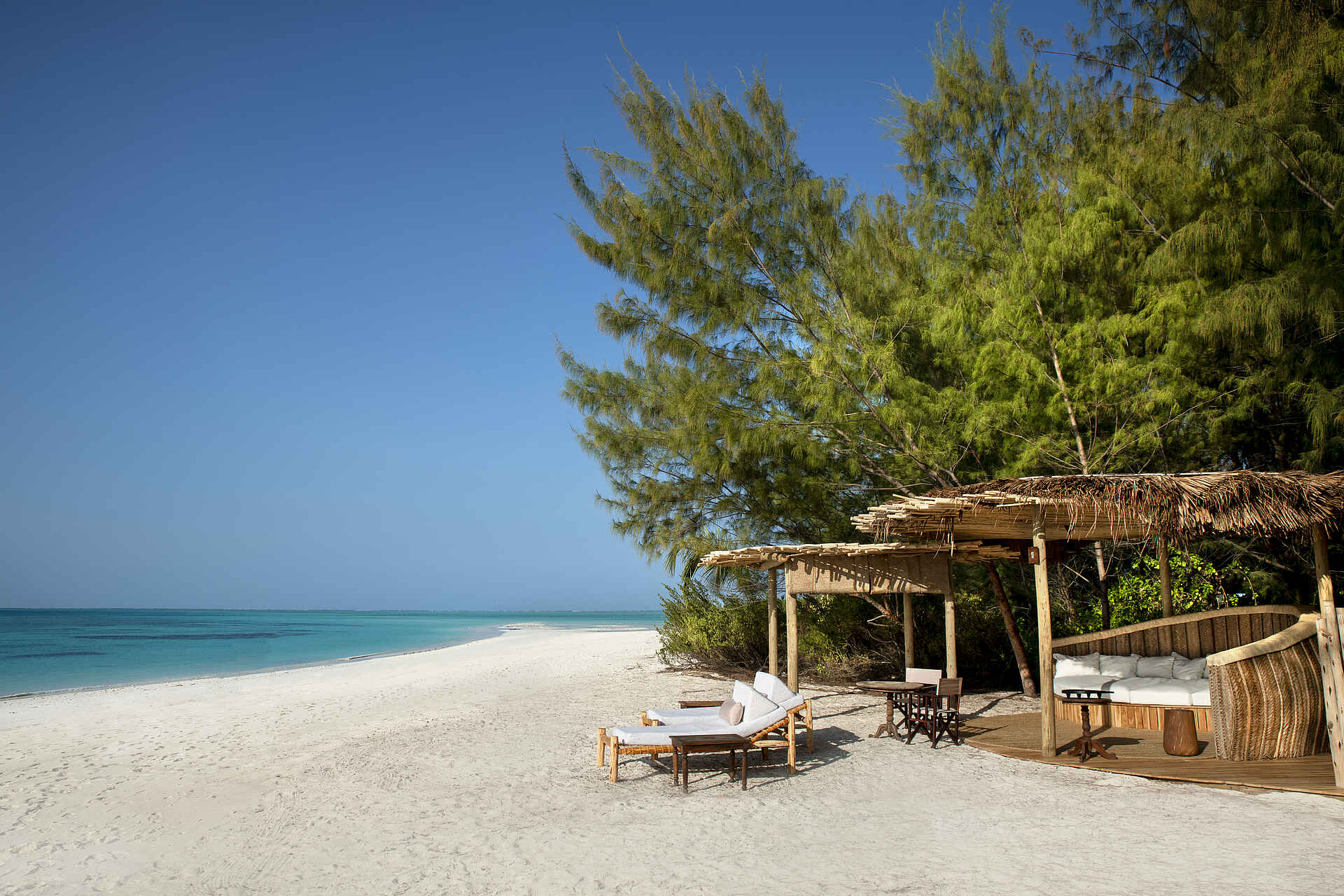 andBeyond Mnemba Island Lodge: Eine Strand Banda