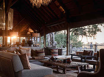 Chitabe Lediba Camp: Blick hinaus