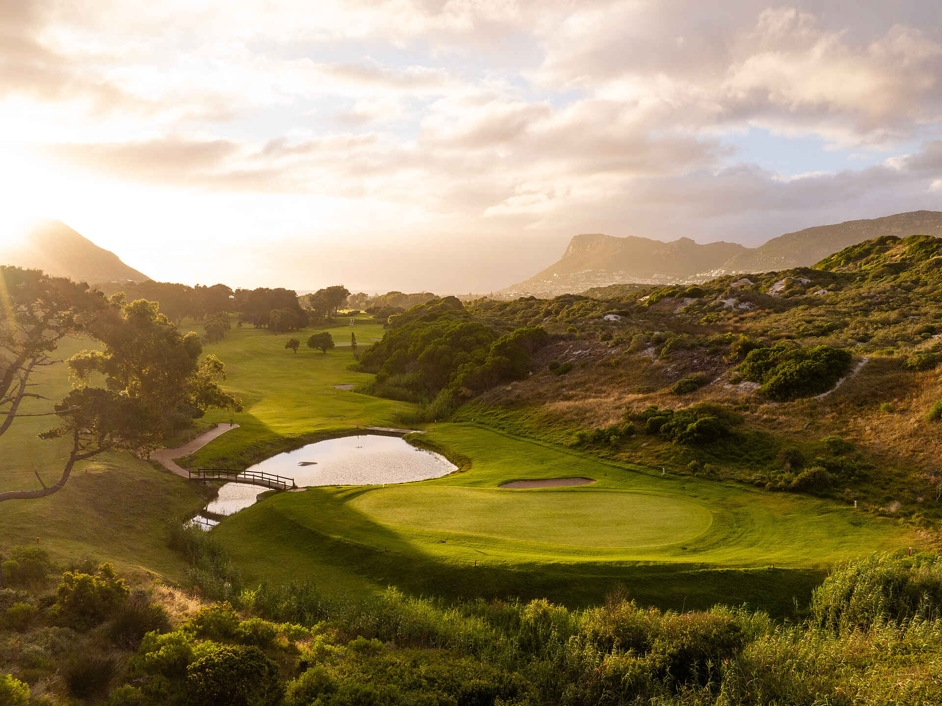 Clovelly Country Club: Blick auf den Golfplatz