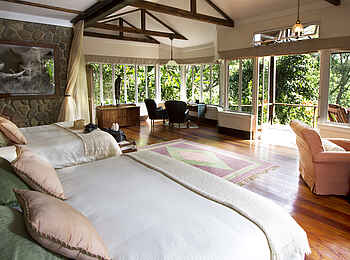 Gibbs Farm: Cottage-Interieur