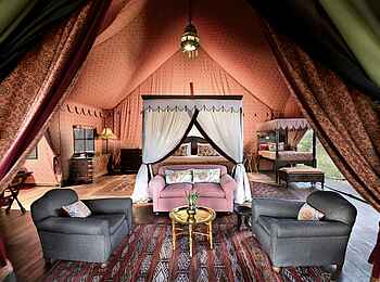 Jack´s Private Camp: Doppelbett