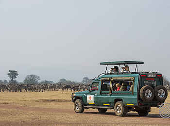 Kirawira Serena Camp: Geländefahrzeug